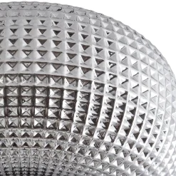 gulvlampe Aliette, sort/grå, glas, læselampe^Lindby Discount