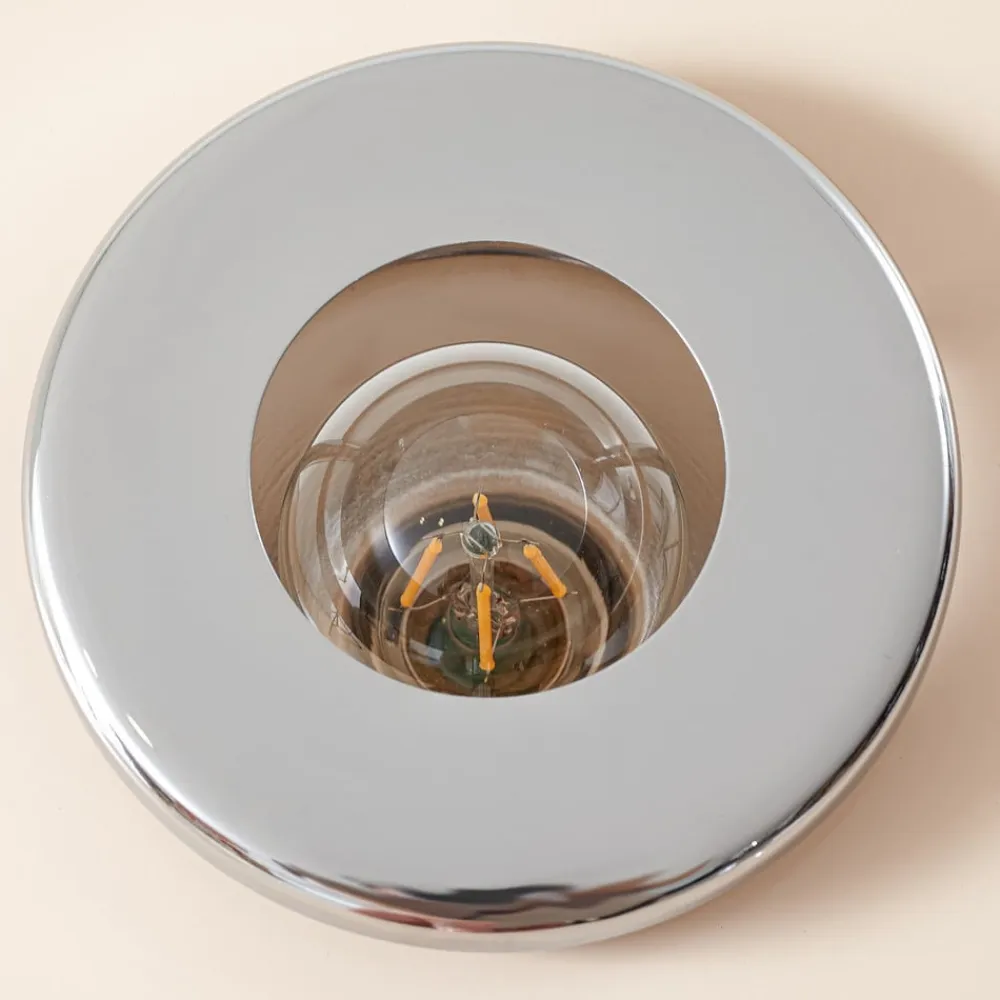 Lindby Pendellamper|Gulvlamper>gulvlampe Branford, retro, beige, metal/travertin