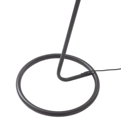 gulvlampe Elira, sort, metal, 150 cm høj, E27^Lindby New