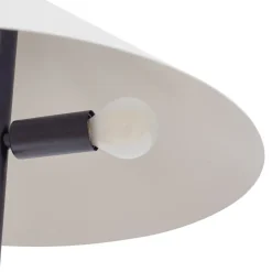gulvlampe Norvik, højde 150 cm, sort/grå, metal^Lindby Clearance