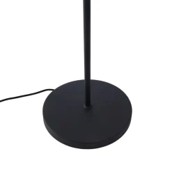 Lindby gulvlampe Ovelia, grøn/sort, metal, E27