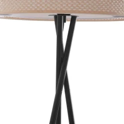 gulvlampe Soula, Ø 40 cm, beige, plast, E27^Lindby New