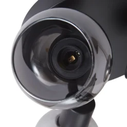 Lindby Hedvig loftlampe, rund, sort, 3 lyskilder.