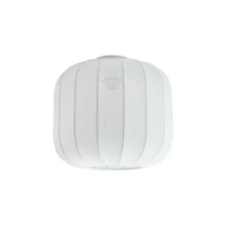 Helin loftlampe, hvid, stof, Ø 35 cm^Lindby Discount