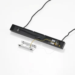 hængelampe Baliko, sort/messing, 5 lyskilder, GU10^Lindby Clearance