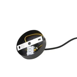 hængelampe Doroteo, 25 cm, 1 lyskilde, ravfarvet, glas^Lindby