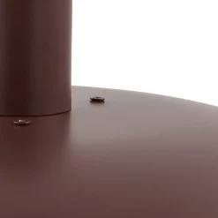 Lindby hængelampe Elorri, brun, metal, Ø 38 cm