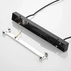 hængelampe Enrique, smoke, 4 lyskilder, glas, træ, E27^Lindby Discount