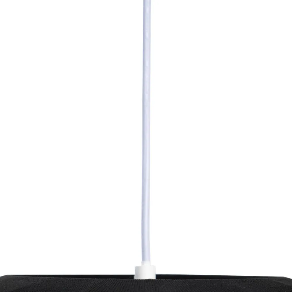 Lindby Pendellamper|Pendellamper>hængelampe Helin sort/hvid/grå, Ø 60 cm, 3 lyskilder