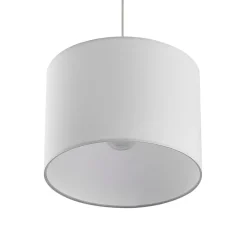 hængelampe Imarin, 3 lyskilder, hvid, tekstil, 100 cm^Lindby Outlet