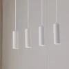Lindby Pendellamper|Pendellamper>hængelampe Joffrey, 76 cm, hvid, 4 lyskilder, GU10