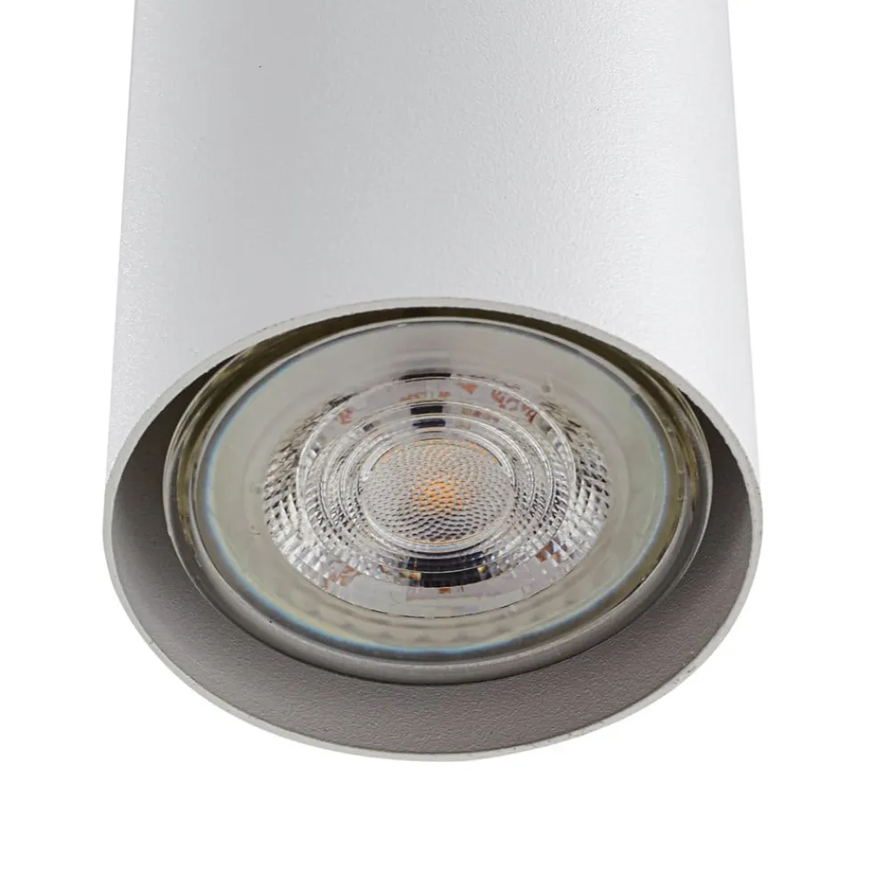 Lindby Pendellamper|Pendellamper>hængelampe Joffrey, 76 cm, hvid, 4 lyskilder, GU10