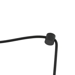 Lindby hængelampe Marla, 7 lyskilder, glas, røgfarvet grå, 128 cm