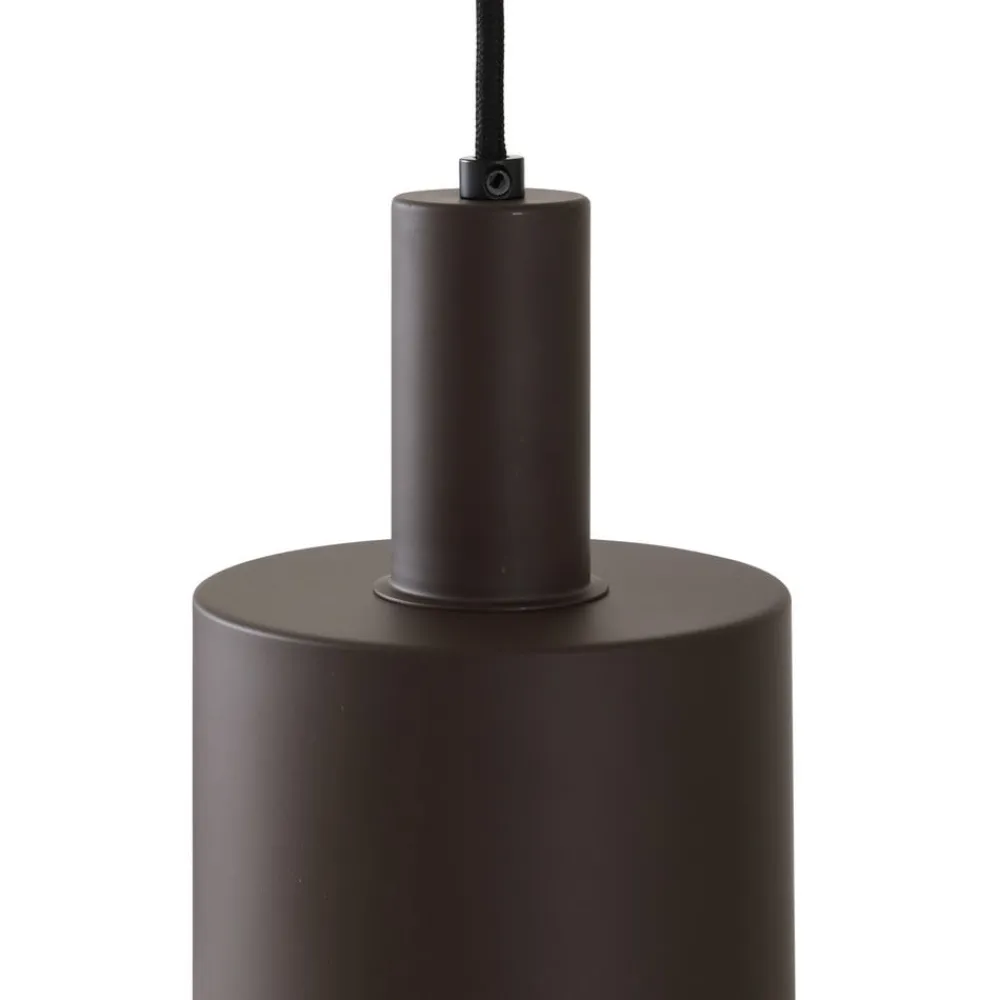 Lindby Pendellamper>hængelampe Ovelia, brun/kaffe/beige, 4 lyskilder, E27