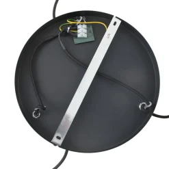 Lindby hængelampe Ovelia, brun/kaffe/beige, 3 lyskilder, E27