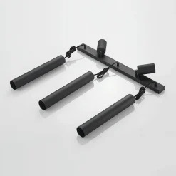 hængelampe Sanad, 70 cm, 5 lyskilder, sort, GU10^Lindby Hot