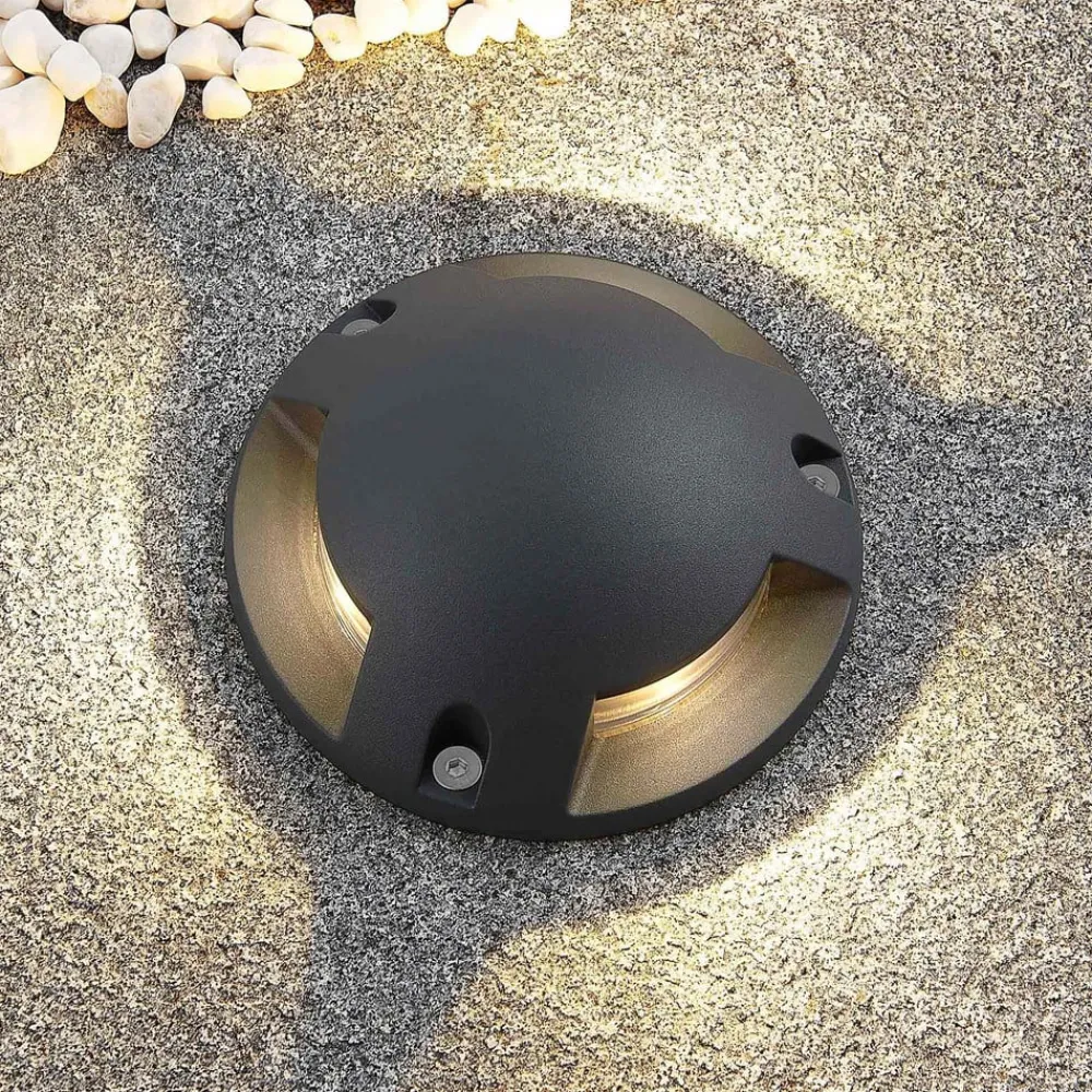 Huban LED nedgravningsspot, 3 lyskilder^Lindby Best