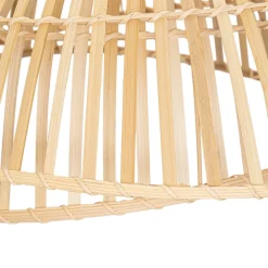 Ilajus hængelampe, Ø 62 cm, bambus, E27^Lindby
