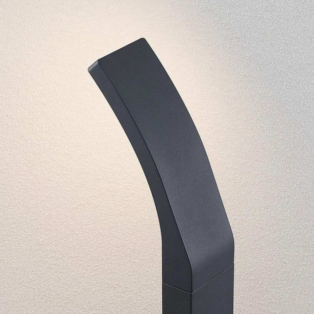 Ilvita LED-vejlampe, 60 cm, antracit, metal, IP54^Lindby New