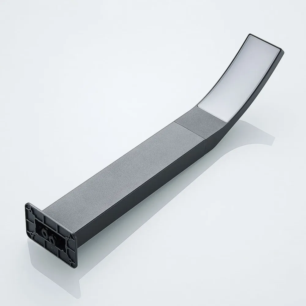 Ilvita LED-vejlampe, 60 cm, antracit, metal, IP54^Lindby New