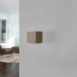 Jayden væglampe i kantet form, sæt med 2 stk^Lindby