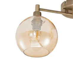 Jemissa loftlampe, 3 lyskilder, ravgul^Lindby Sale