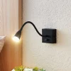 Lindby Væglamper|Væglamper>Jolka LED-læselampe, afbryder, mat sort