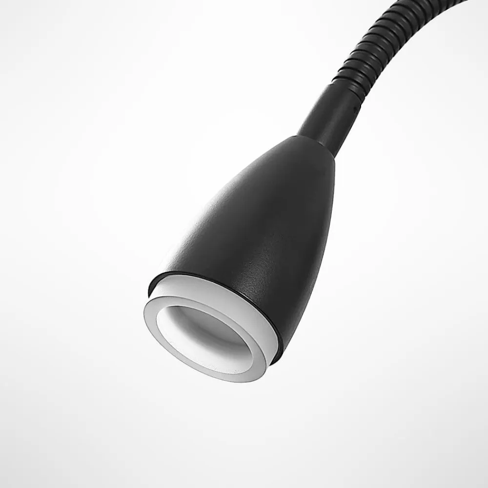 Lindby Væglamper|Væglamper>Jolka LED-læselampe, afbryder, mat sort