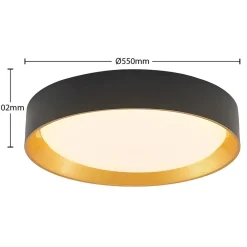Lindby Kambia LED-loftlampe, 55 cm
