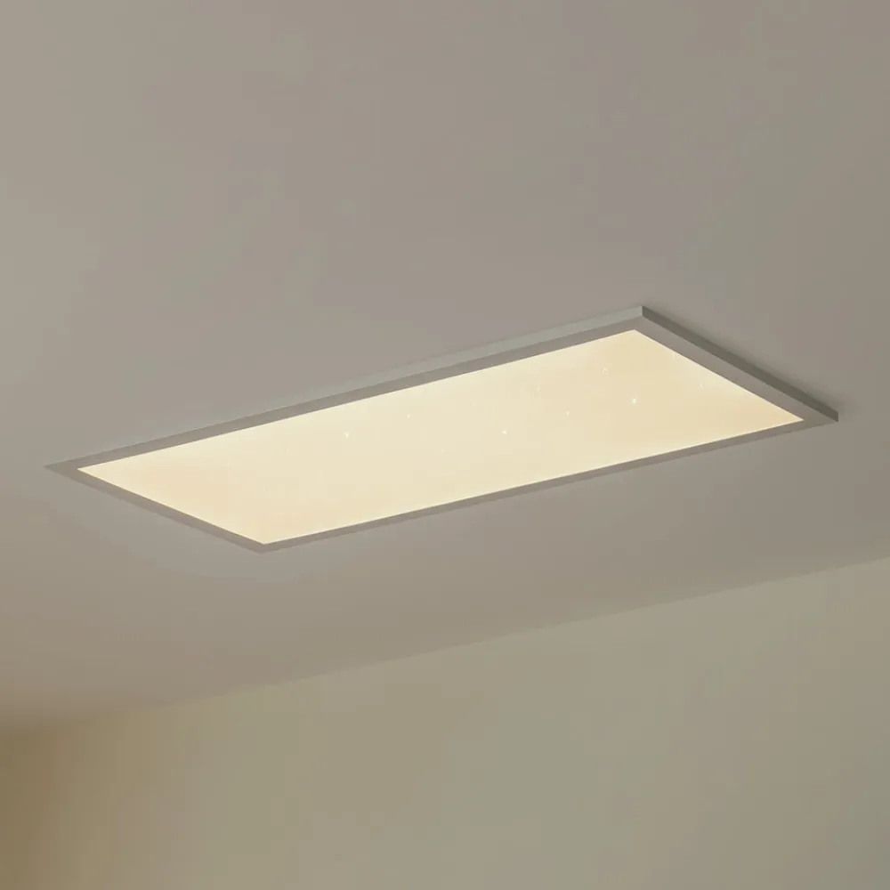Lindby Kenma LED-panel, CCT, 29,6 cm x 59,6 cm