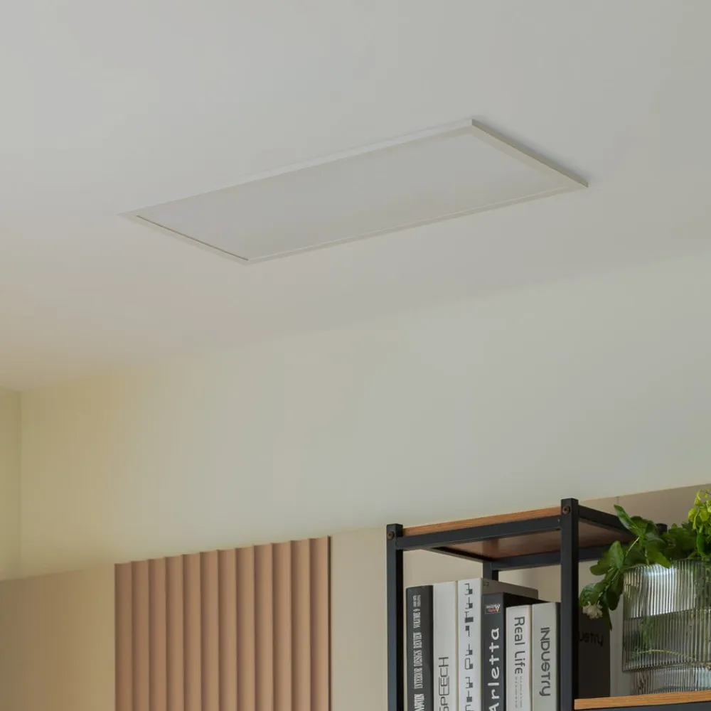 Lindby Kenma LED-panel, CCT, 29,6 cm x 59,6 cm