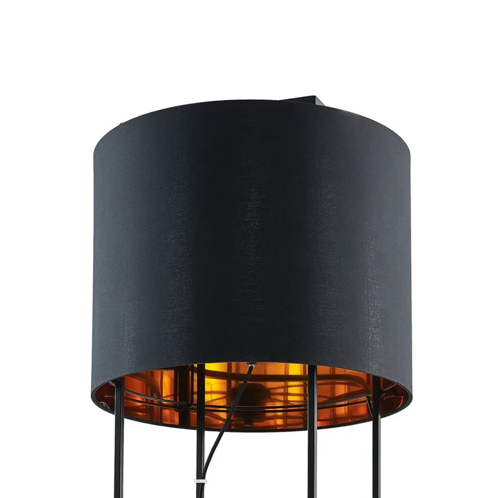 Lindby Gulvlamper|Gulvlamper>Kesta stof-gulvlampe, stel m. 4 stænger