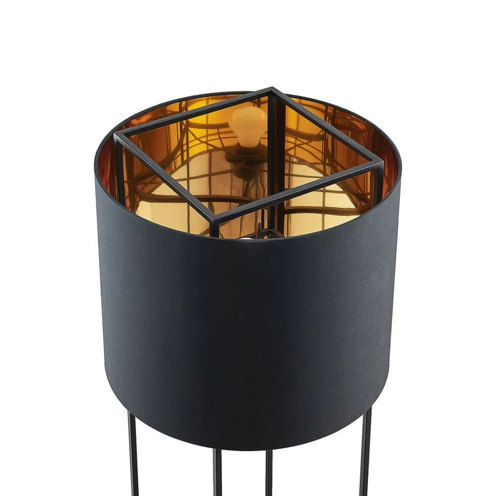 Lindby Gulvlamper|Gulvlamper>Kesta stof-gulvlampe, stel m. 4 stænger