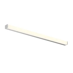 Klea LED-badeværelseslampe, 120 cm, krom, metal, IP44^Lindby Clearance