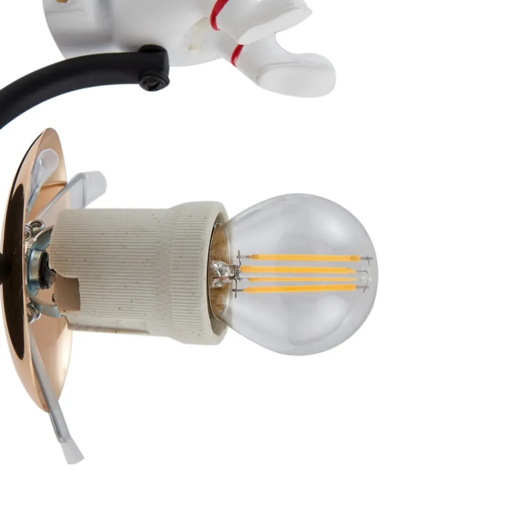 Kosmo væglampe, plast, astronaut, 30 cm høj^Lindby Outlet