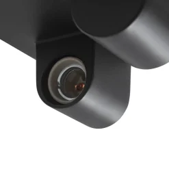 Lindby Kremena udendørs loftslampe, sort