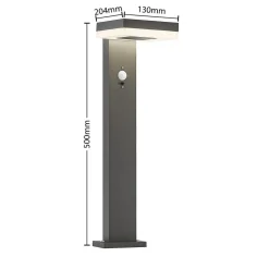 Lindby Laira LED-sokkellampe, solcelle, 50 cm