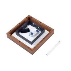 Laviona loftlampe, firkantet, 30 cm^Lindby Hot