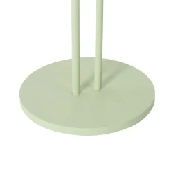 Lindby LED genopladelig bordlampe Janea TWIN, grøn, metal