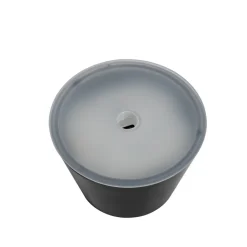 Lindby LED genopladelig lampe Gaja, sort, USB, IP44, RGBW, dæmpbar.