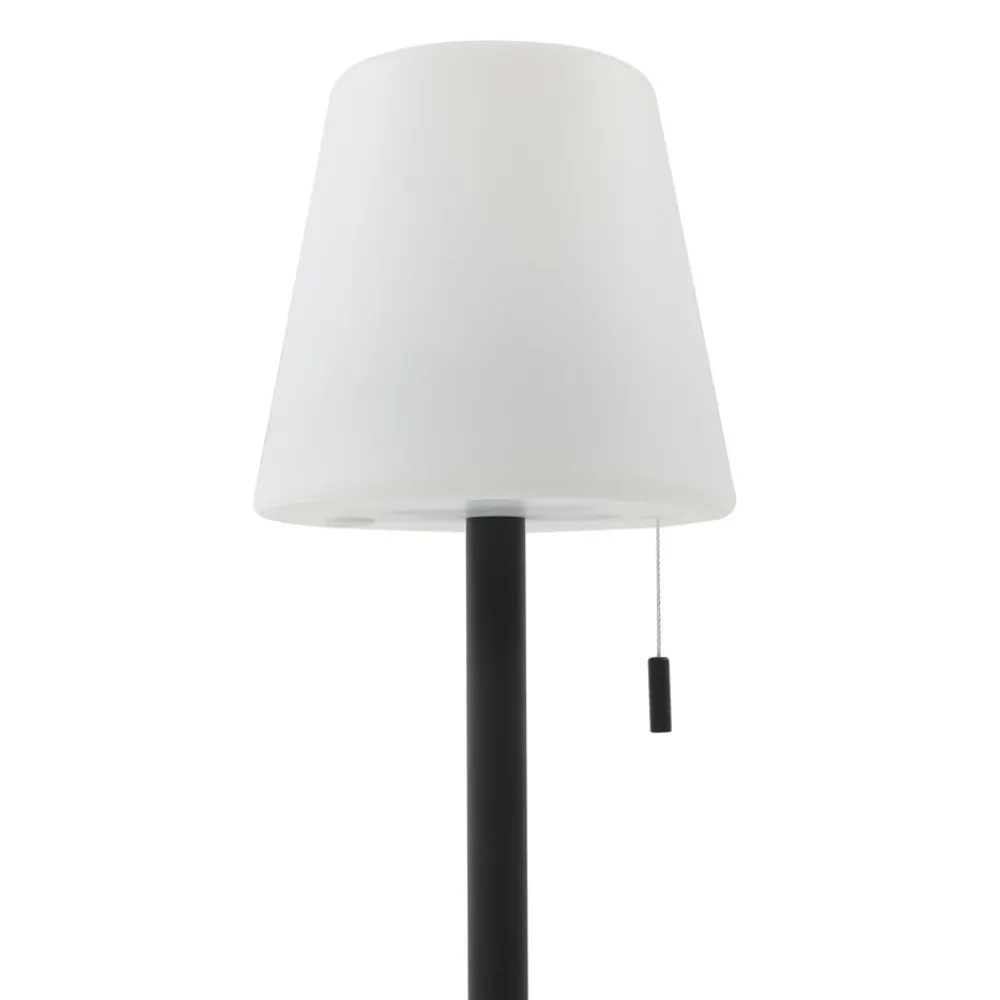 Lindby LED genopladelig lampe Azalea sort aluminium CCT højdejusterbar