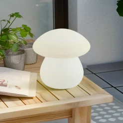 LED genopladelig udendørs bordlampe Vernate, RGBW, hvid, dæmpbar^Lindby Sale