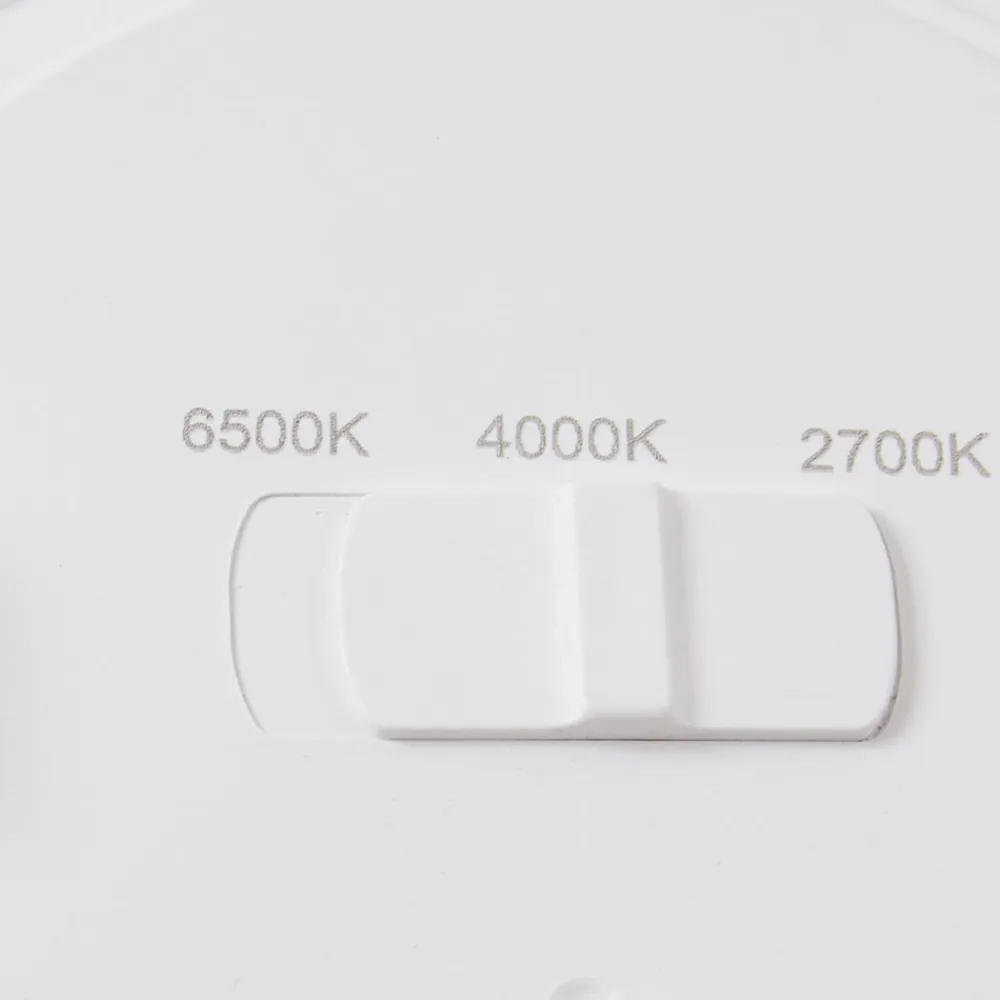 Lindby Indbygningsspots|Spotlights>LED indbygningslampe Toka, 4,9 W, hvid, plast, CCT