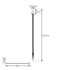 Lindby Udendørs Spot><noscript><img width=