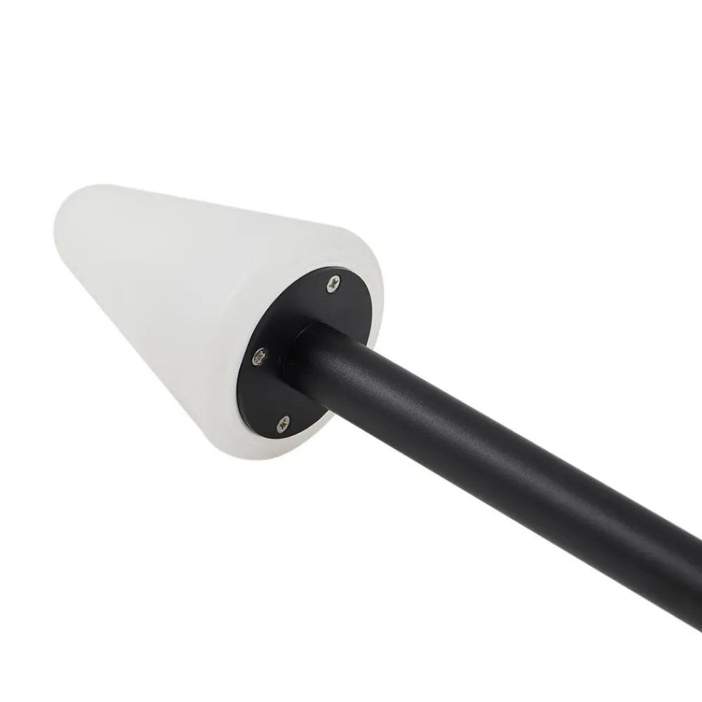 Lindby Udendørs Spot>LED jordspydslys Selinda, sort, højde 100 cm