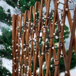 LED lyskæde Miyu, RGB, timer, 15 m, IP44^Lindby Discount