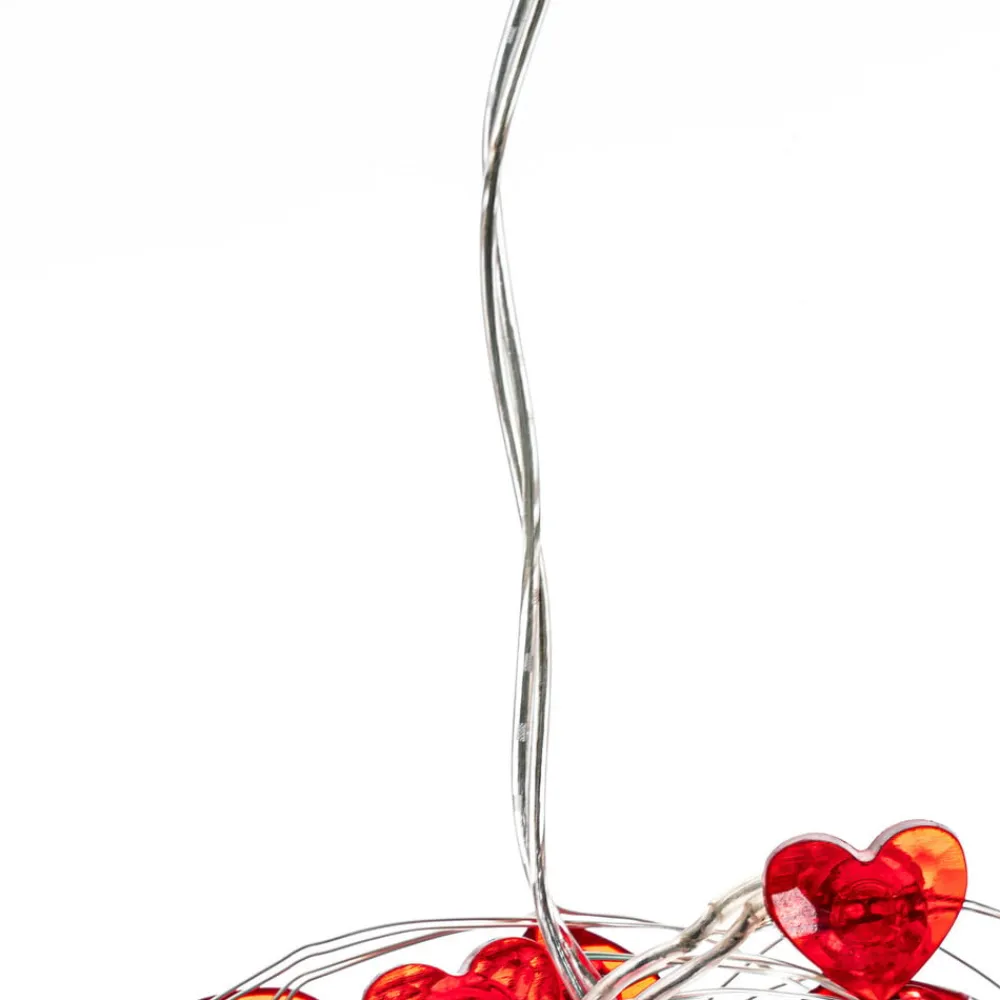 LED lyskæde Titciana, hjerte, valentinsdag, 320 cm^Lindby Hot