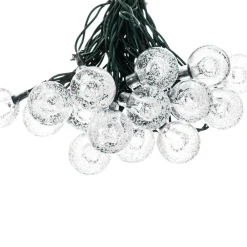 LED solcellelyskæde Mionel, kugler, 30-flg., 635cm^Lindby Discount