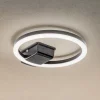 Lindby LED udendørs loftlampe Finian, Ø 31 cm, CCT, dæmpbar