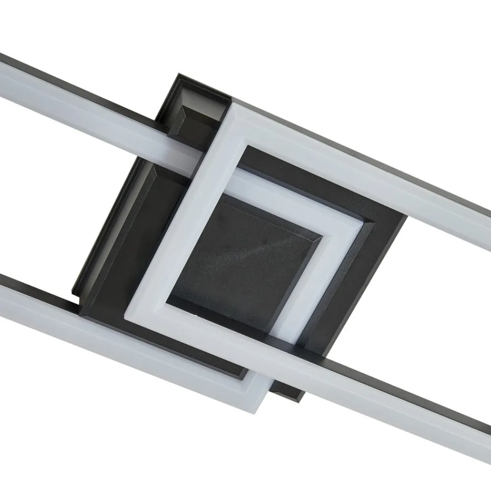 Lindby LED udendørs loftlampe Finian, 64 cm x 21 cm, CCT dæmpbar